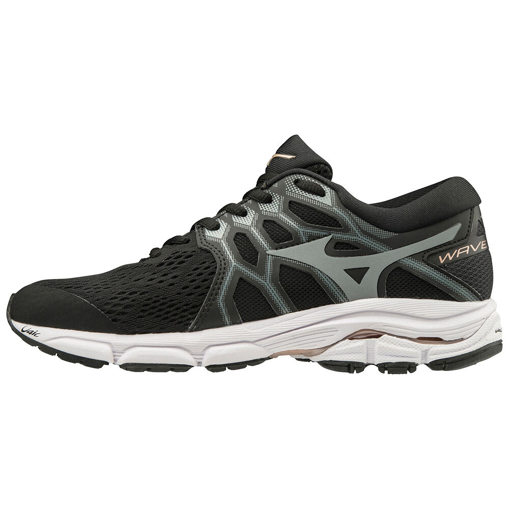 Zapatillas Running Mizuno Wave Equate 4 Mujer Negras Baratas VCSW-35284